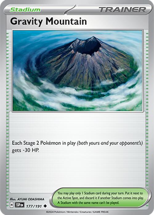 Gravity Mountain [177/191] [Surging Sparks] Reverse Holofoil