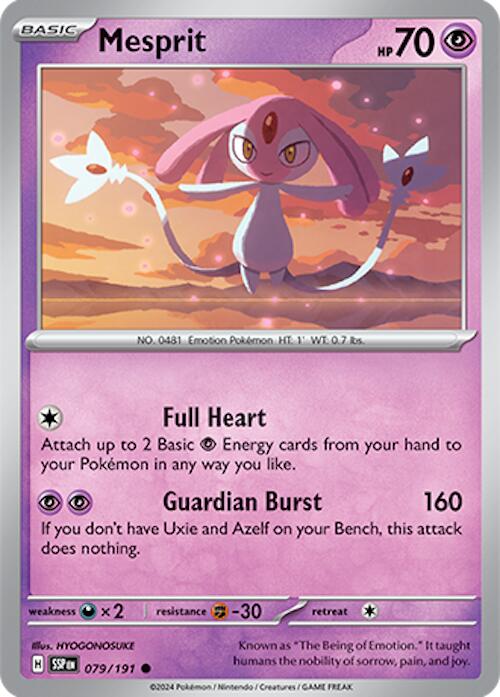 Mesprit [079/191] [Surging Sparks]