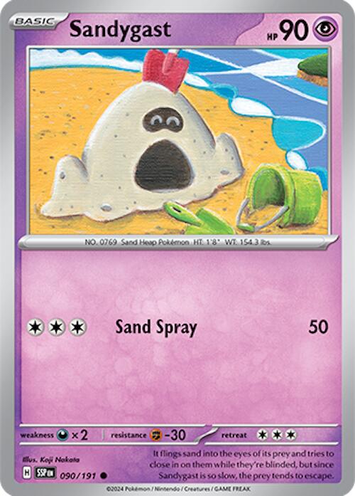Sandygast [090/191] [Surging Sparks] Reverse Holofoil