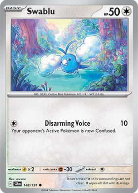 Swablu [148/191] [Surging Sparks] Reverse Holofoil