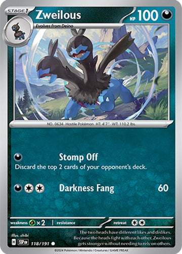 Zweilous [118/191] [Surging Sparks] Reverse Holofoil
