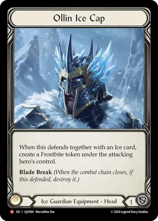 Ollin Ice Cap [AJV004] [Armory Deck: Jarl Vetreidi] Rainbow Foil