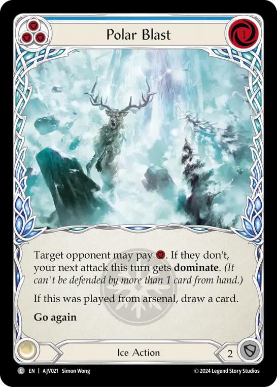 Polar Blast (Blue) [AJV021] [Armory Deck: Jarl Vetreidi]