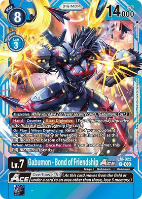 Gabumon - Bond of Friendship ACE [LM-022] [Special Limited Set] Foil