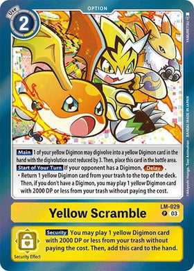 Yellow Scramble [LM-029] [Special Limited Set] Foil