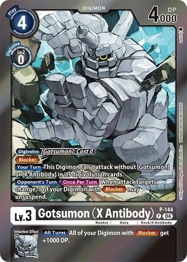 Gotsumon (X Antibody) (Reprint) [P-144] [Special Limited Set] Foil