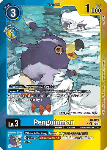 Penguinmon (Limited Foil) [EX8-019] [Chain of Liberation] Foil