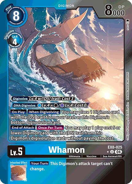Whamon (Limited Foil) [EX8-025 U] [Chain of Liberation] Foil