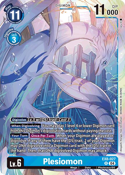 Plesiomon [EX8-027] [Chain of Liberation] Foil