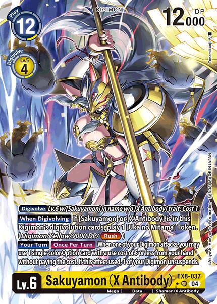 Sakuyamon (X Antibody) (Alternate Art) [EX8-037] [Chain of Liberation] Foil