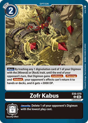 Zofr Kabus [EX8-070 C] [Chain of Liberation]