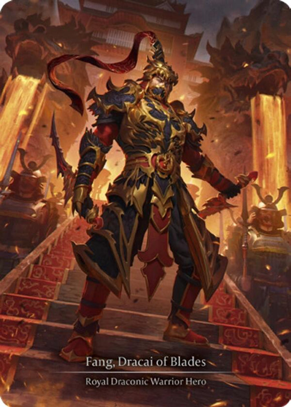 Fang, Dracai of Blades (Marvel) [HNT098] [The Hunted] Cold Foil