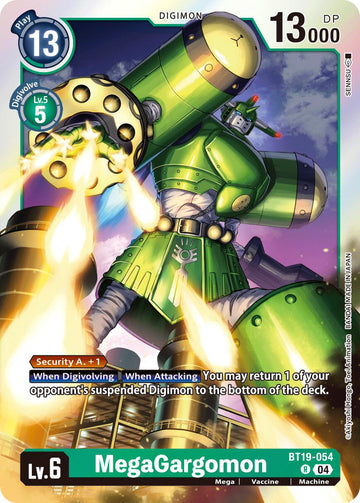 MegaGargomon [BT19-054] [Release Special Booster 2.5] Foil