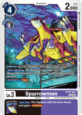 Sparrowmon [BT19-057] [Release Special Booster 2.5]