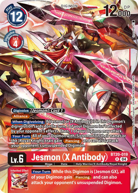 Jesmon (X Antibody) [BT20-019 R] [Release Special Booster 2.5] Foil