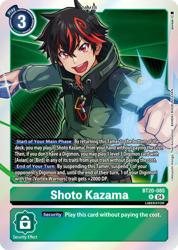Shoto Kazama [BT20-085] [Release Special Booster 2.5] Foil