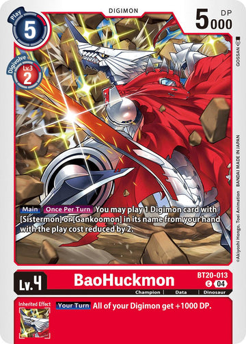 BaoHuckmon [BT20-013] [Release Special Booster 2.5]