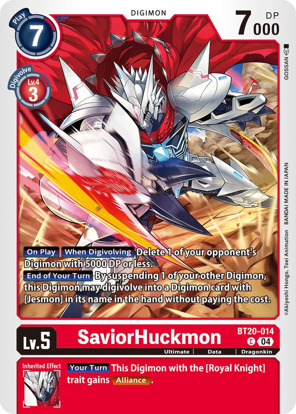 SaviorHuckmon [BT20-014] [Release Special Booster 2.5]