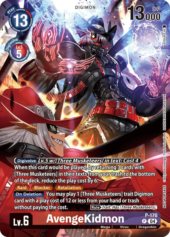 AvengeKidmon (Update Pack 2025) [P-170] [Release Special Booster 2.5] Foil