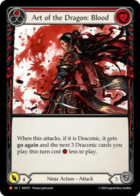 Art of the Dragon: Blood [HNT071] [The Hunted]