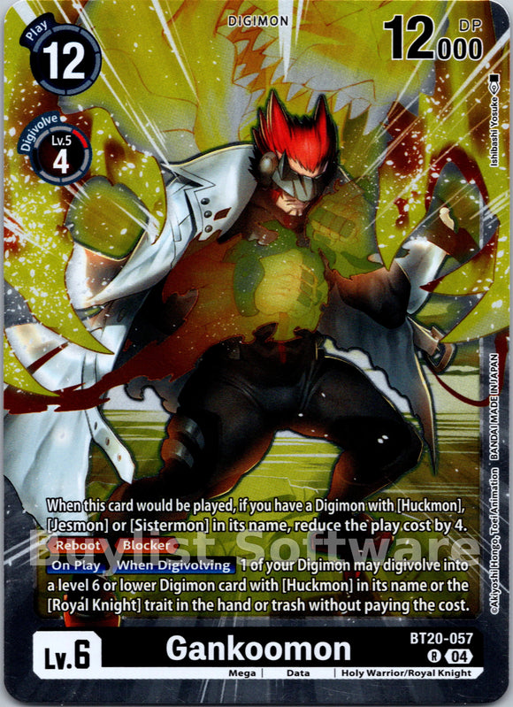 Gankoomon [BT20-057 R] [Release Special Booster 2.5] Foil