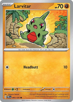 Larvitar [047/131] [Prismatic Evolutions]