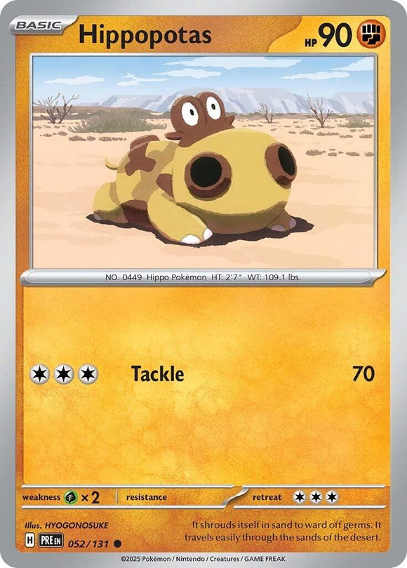 Hippopotas [052/131] [Prismatic Evolutions]
