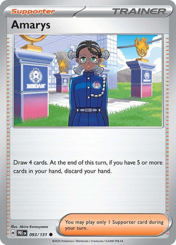 Amarys [093/131] [Prismatic Evolutions] Reverse Holofoil