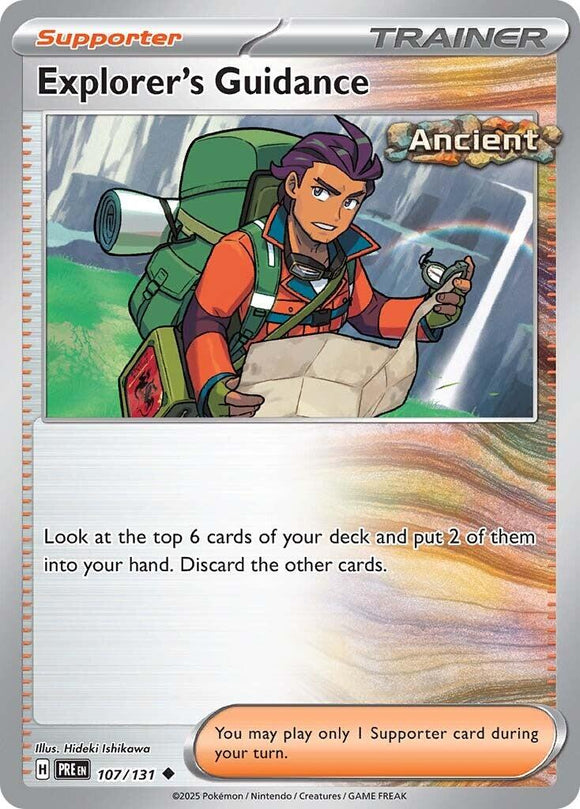 Explorer's Guidance [107/131] [Prismatic Evolutions]
