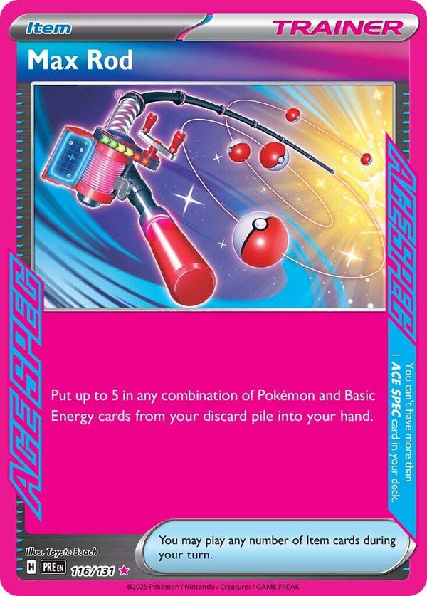 Max Rod [116/131] [Prismatic Evolutions] Holofoil