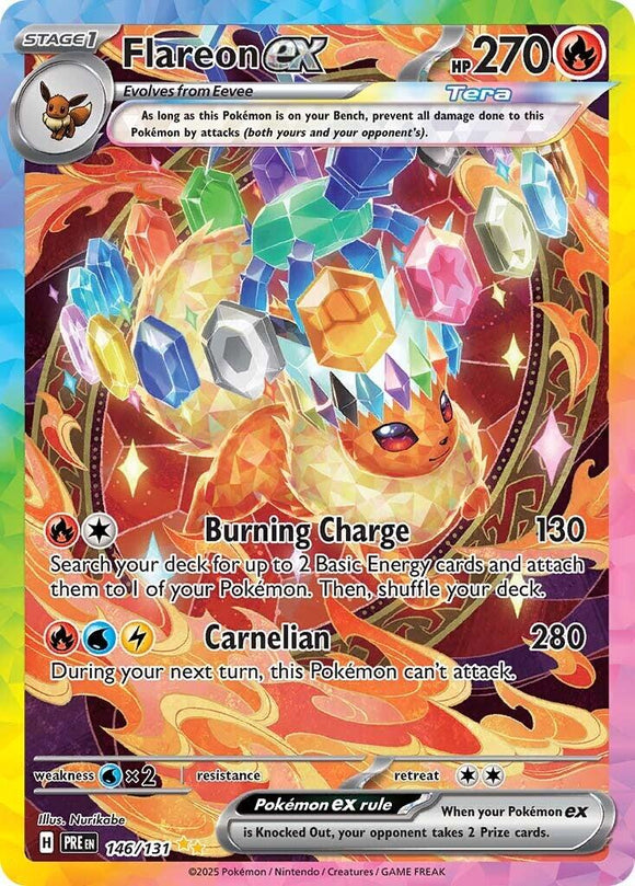 Flareon ex [146/131] [Prismatic Evolutions] Holofoil