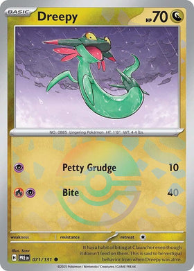 Dreepy (Poke Ball Pattern) [071/131] [Prismatic Evolutions] Holofoil
