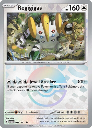 Regigigas (Poke Ball Pattern) [086/131] [Prismatic Evolutions] Holofoil