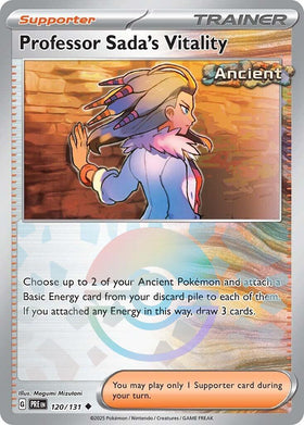 Professor Sada's Vitality (Poke Ball Pattern) [120/131] [Prismatic Evolutions] Holofoil