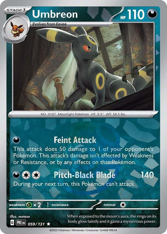 Umbreon (Master Ball Pattern) [059/131] [Prismatic Evolutions] Holofoil
