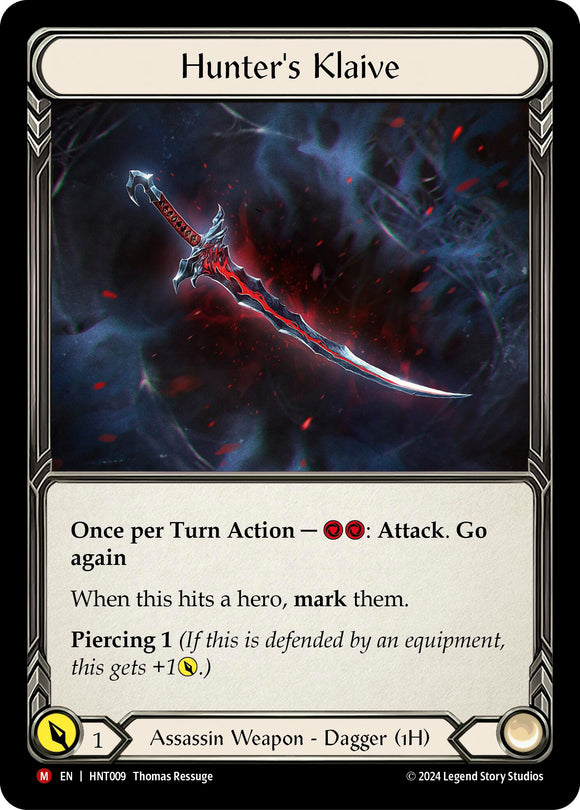 Hunter's Klaive [HNT009] [The Hunted]