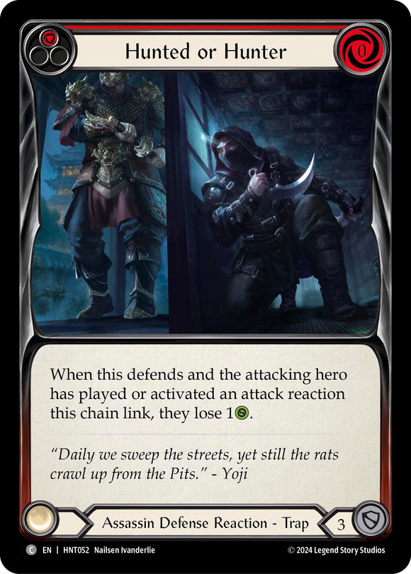 Hunted or Hunter (Red) [HNT052] [The Hunted]