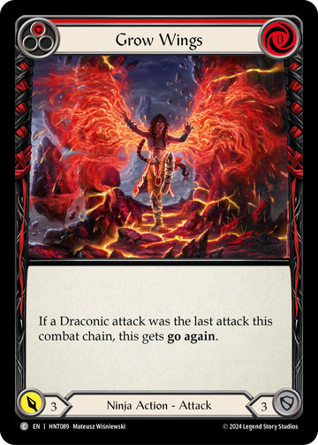 Grow Wings (Red) [HNT089] [The Hunted]
