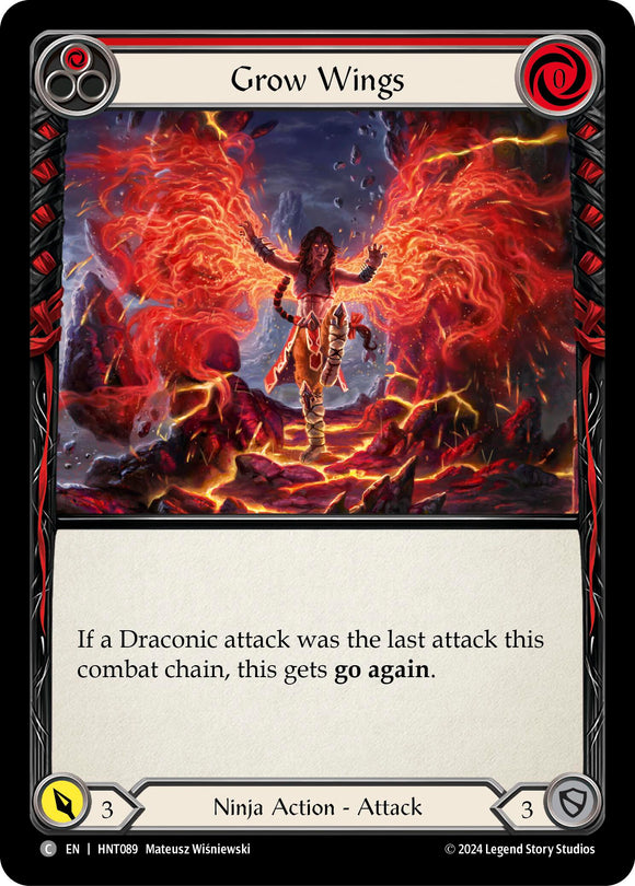 Grow Wings (Red) [HNT089] [The Hunted]