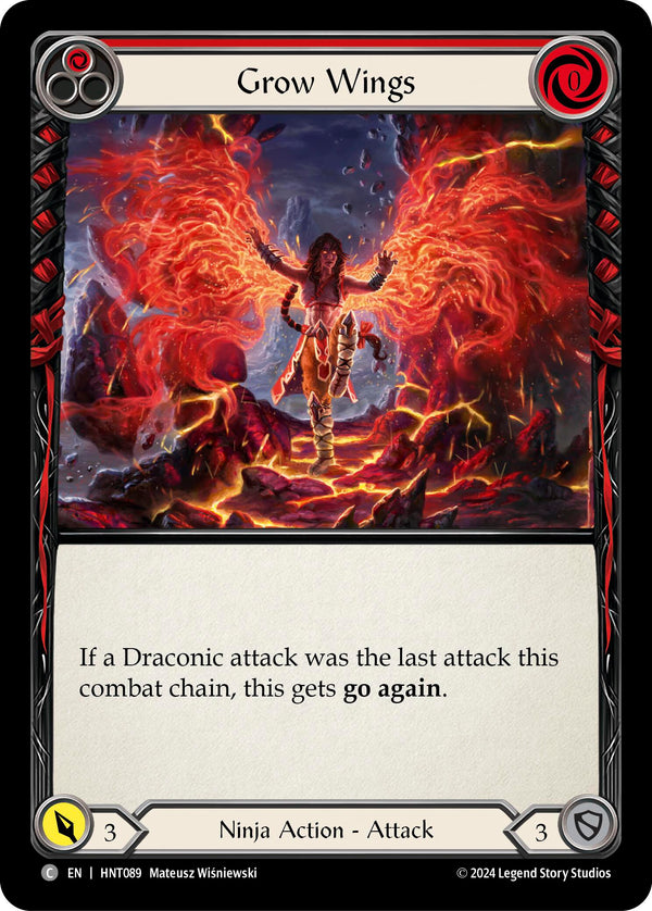 Grow Wings (Red) [HNT089] [The Hunted]