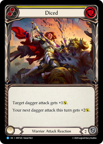Diced (Yellow) [HNT120] [The Hunted]