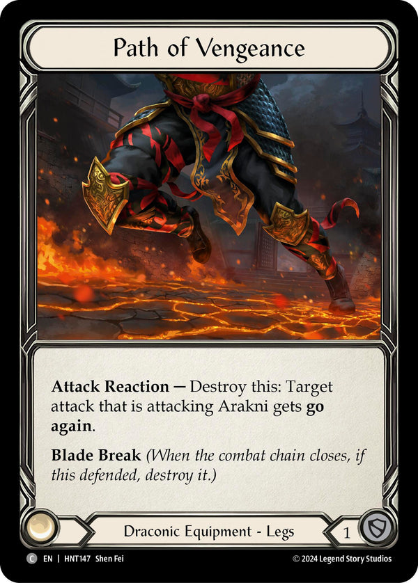 Path of Vengeance [HNT147] [The Hunted] Cold Foil