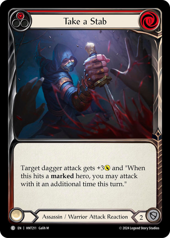 Take a Stab (Red) [HNT211] [The Hunted]