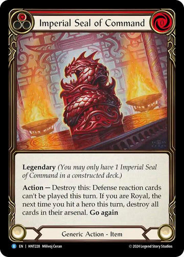 Imperial Seal of Command [HNT228] [The Hunted] Rainbow Foil
