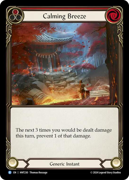 Calming Breeze [HNT230] [The Hunted] Rainbow Foil