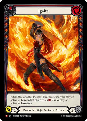 Ignite (Extended Art) [HNT058] [The Hunted] Rainbow Foil