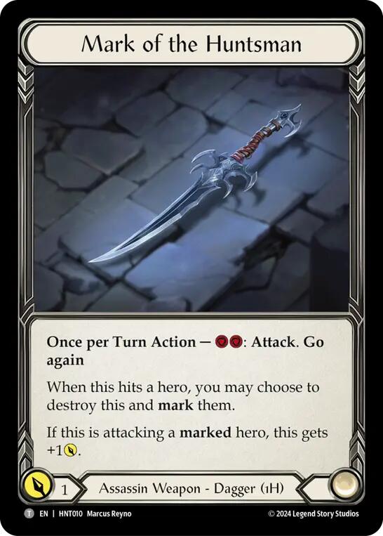 Mark of the Huntsman // Kunai of Retribution [HNT010//HNT056] [The Hunted]