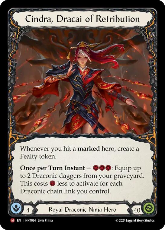Cindra, Dracai of Retribution [HNT054] [The Hunted]