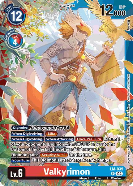 Valkyrimon (Limited Card Pack) [LM-039] [World Convergence] Foil