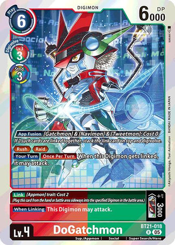 DoGatchmon [BT21-018 R] [World Convergence] Foil